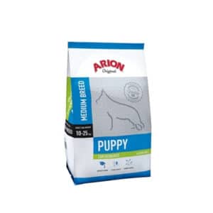 Arion puppy medium kylling & ris 12 kg hvalpefoder i