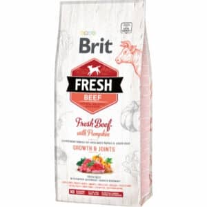 Brit fresh puppy large hvalpefoder oksekød 12kg i