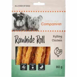 Companion Kyllingeruller 80g Hundegodbid i