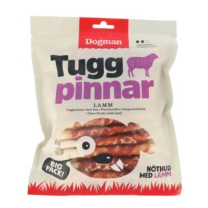 Dogman Tyggepinde med lam 25-pack