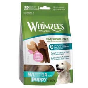 WHIMZEES tyggeben, Puppy M/L 14 stk