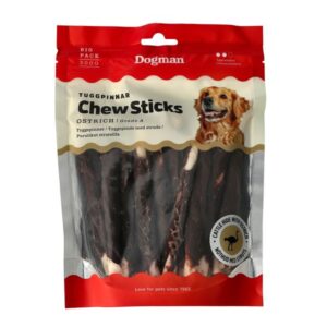 Dogman Tyggestokke struds 12,5cm 25p