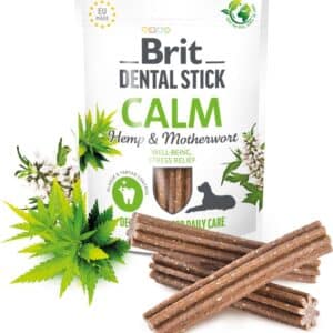 Eldorado - Brit Care Dental Stick Calm Hamp & Urt 7stk